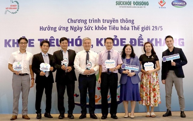 Báo Sức khoẻ & Đời sống tổ chức truyền thông hưởng ứng ngày sức khoẻ tiêu hoá thế giới