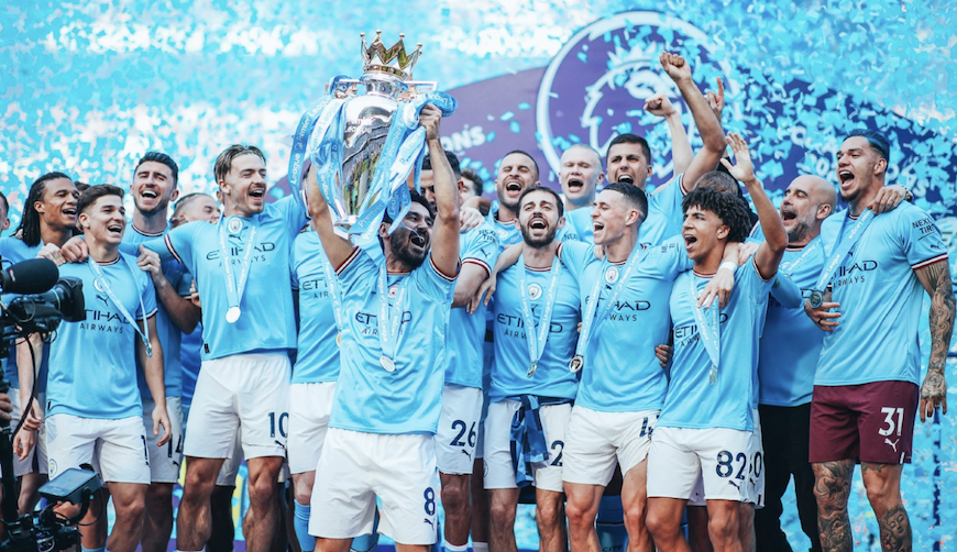 យកឈ្នះ Chelsea ក្រុម Man City បានគ្រងដំណែងដ៏រុងរឿងនៅ Etihad