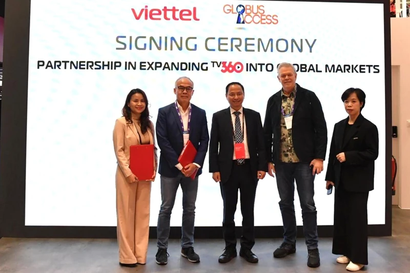 Viettel cooperates with Globus Access to develop TV360 in international markets