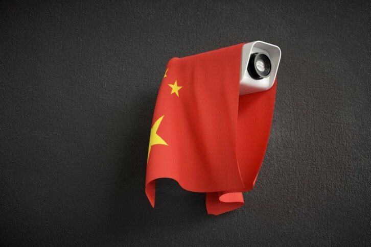 中国における顔認識技術の威力