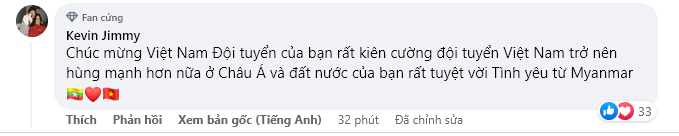 អ្នក​គាំទ្រ​អាស៊ីអាគ្នេយ៍​ដក​មួក​ចេញ​ដោយ​ស្ងើច​សរសើរ​ពី​អព្ភូតហេតុ​របស់​ក្រុម​នារី​វៀតណាម