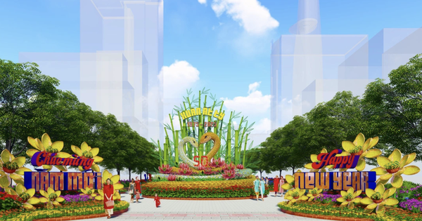 Quelle est la particularité de Nguyen Hue Flower Street Tet At Ty 2025 ?