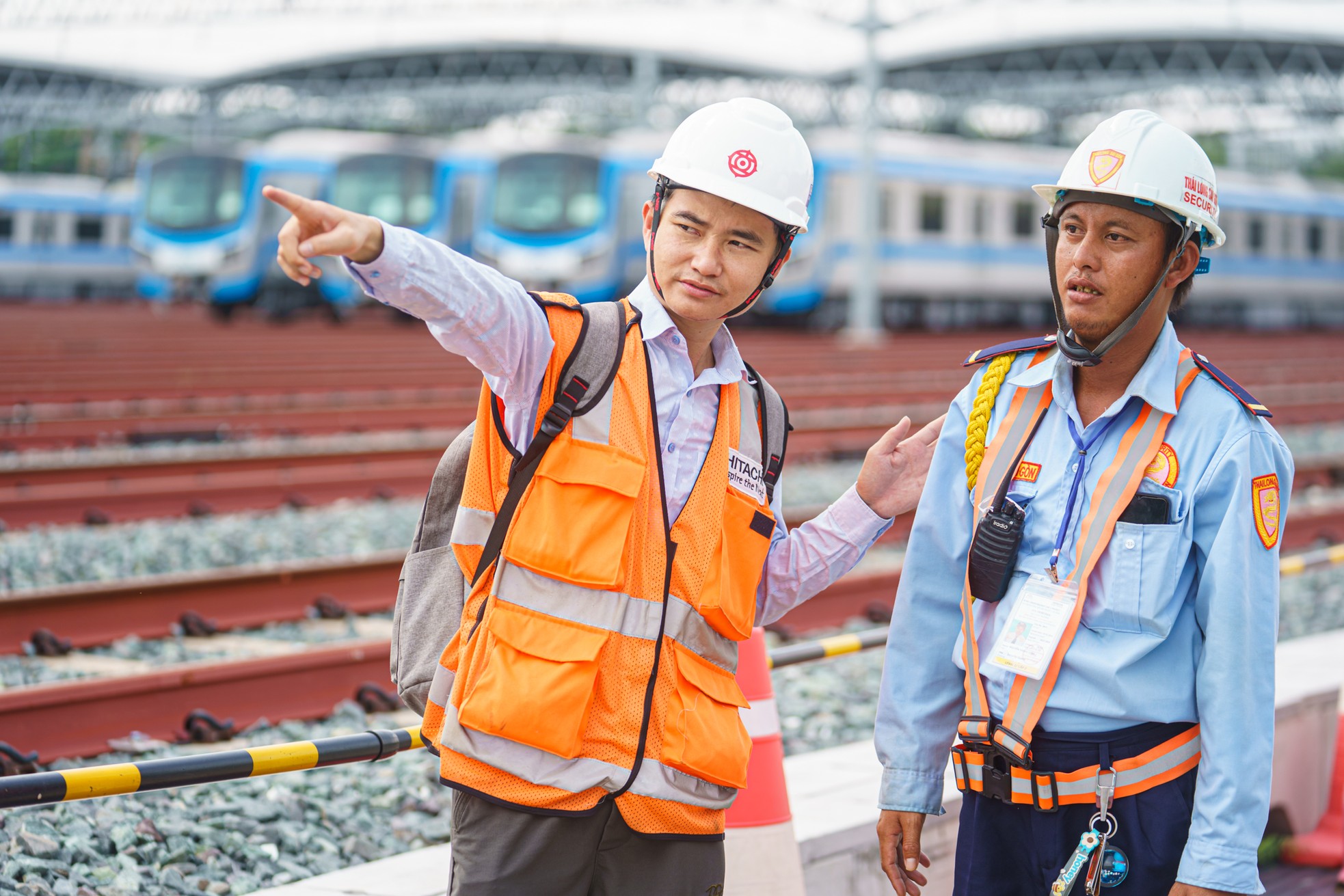 Cận cảnh depot tuyến metro số 1 đã thành hình ảnh 11