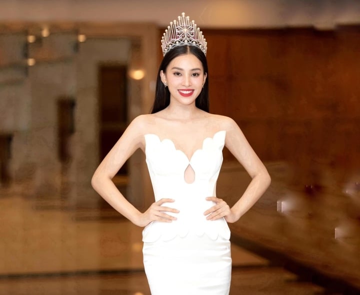 Miss Tieu Vy dementiert Gerüchte über eine Datierung mit Herrn Dang Le Nguyen Vu - 1
