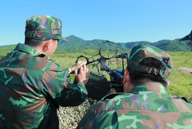 Sôi nổi Hội thao Khẩu đội súng máy phòng không kiêm nhiệm