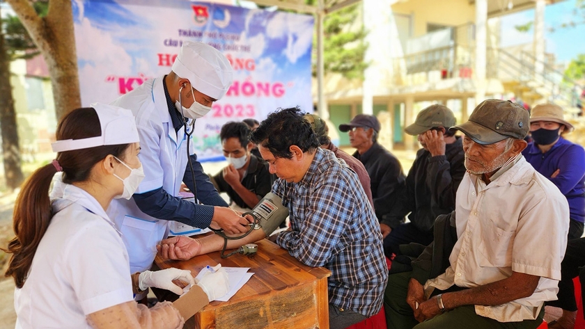 Young volunteer doctor for community health photo 1