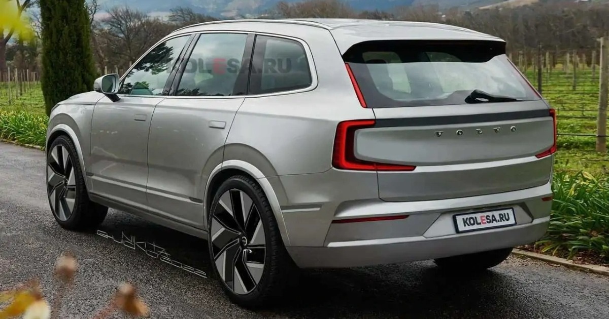 Reveladas imágenes del Volvo XC90 2025, todavía habrá una versión híbrida