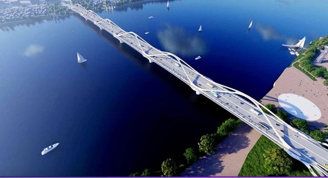 Hanoi: Se centran en la construcción de 18 puentes sobre el río Rojo