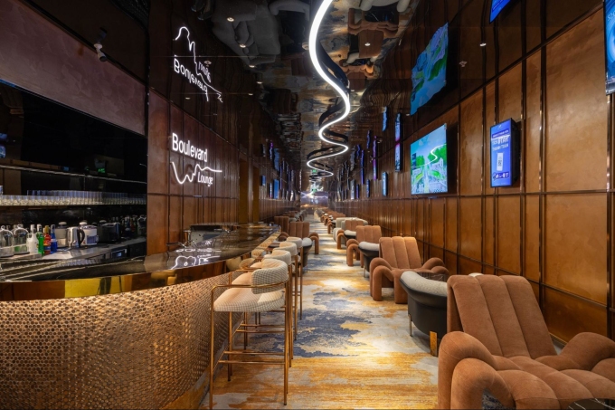 Boulevard Lounge offers a classy experience for moviegoers.