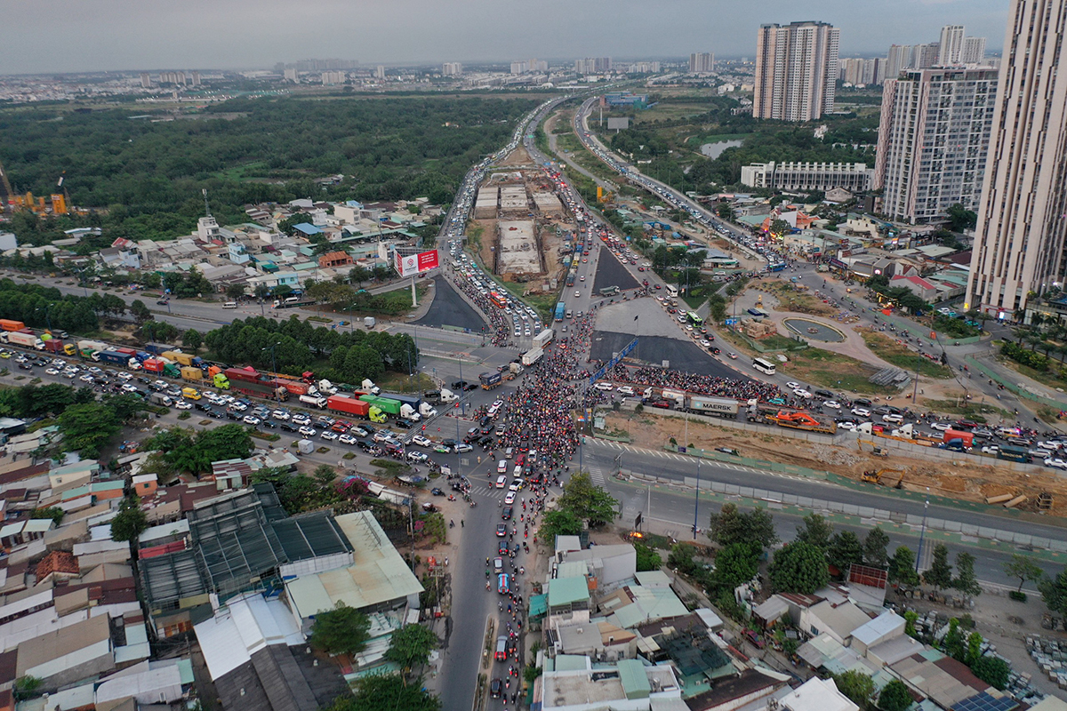 Lộ trình rời TP HCM và trở lại tránh ùn tắc dịp Tết