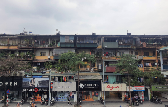 Das Gebäude gehört dem Kollektiv Trung Tu in der Pham Ngoc Thach Straße im Bezirk Dong Da. Foto: Vo Hai