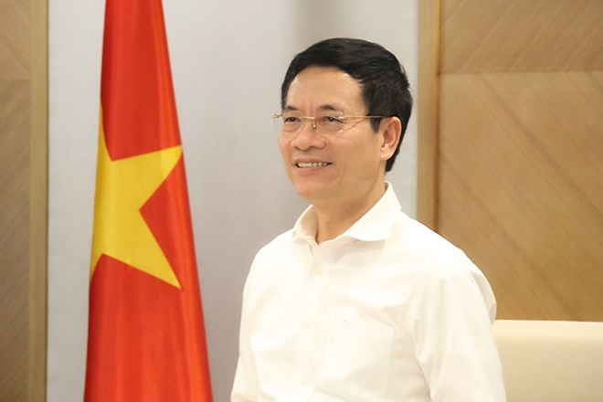 Minister Nguyen Manh Hung talks about 3 pillars of Vietnam's digital economic development