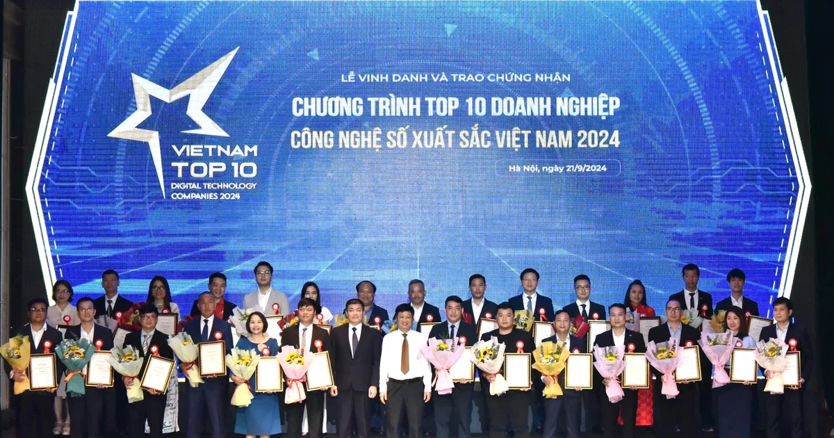 Vinh danh 56 doanh nghiệp công nghệ số xuất sắc Việt Nam