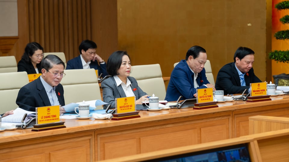 Delegierte nehmen an der Konferenz im Regierungssitz teil - Foto: Quochoi.vn