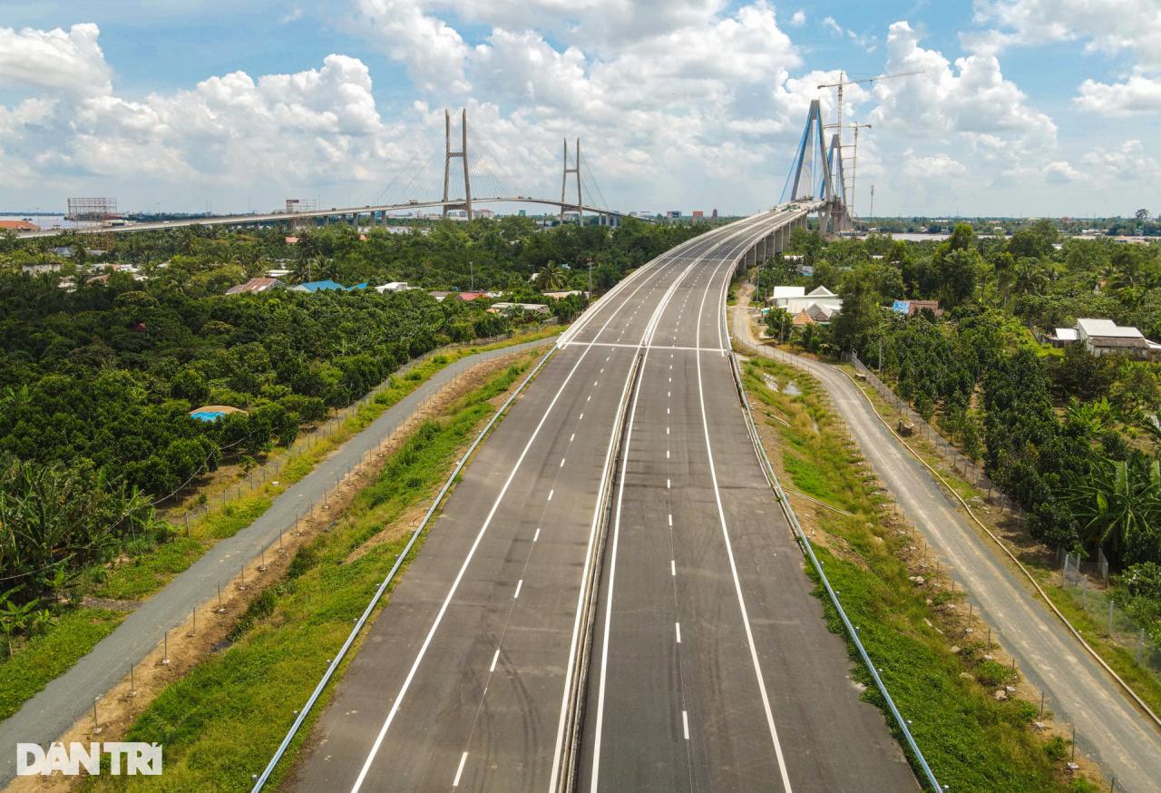 Cầu Mỹ Thuận 2 hợp long nối đôi bờ sông Tiền - 9