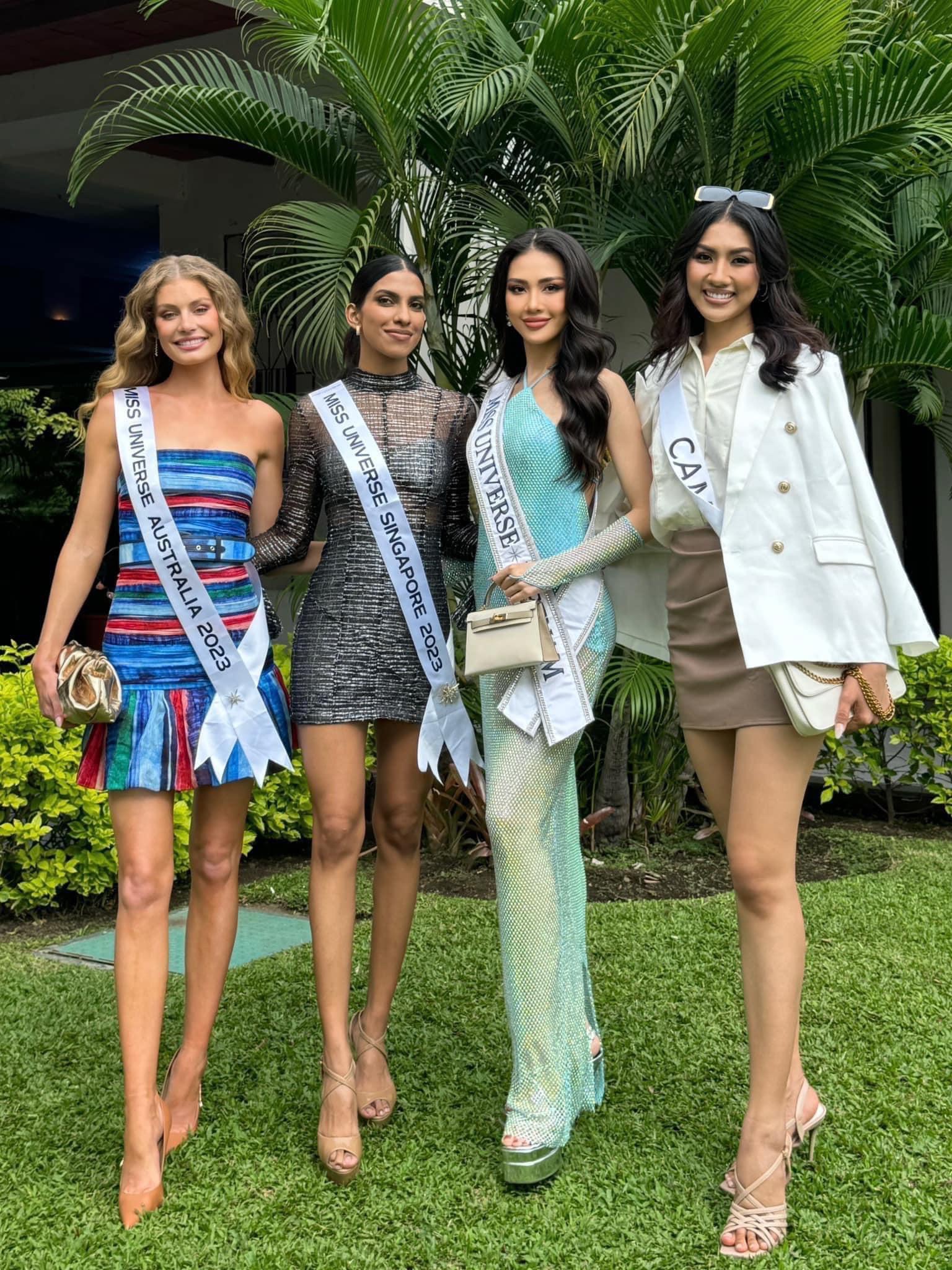 Các nhan sắc quốc tế đọ dáng tại Miss Universe 2023, khó thấy gương mặt Bùi Quỳnh Hoa - Ảnh 4.