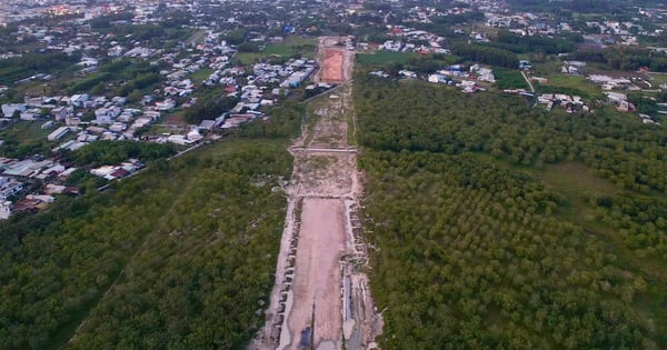 ロンタン省を通る高速道路建設のため、フオックビン省で約100万立方メートルの土壌を採掘