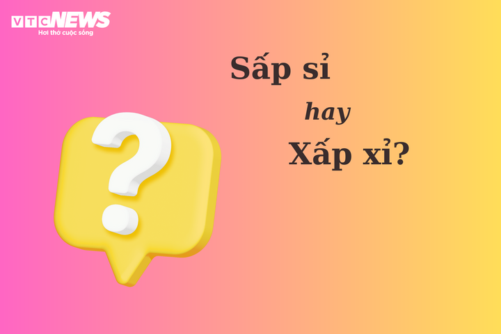 Nhiều người tranh cãi: 'Sấp sỉ' hay 'xấp xỉ'? - 1