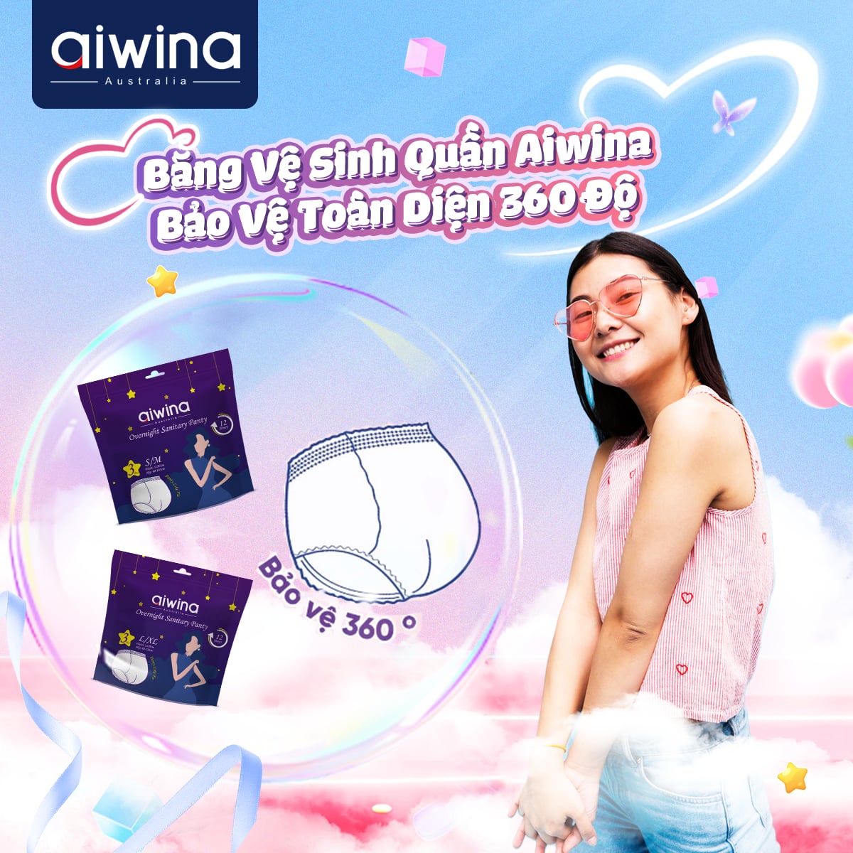 Tự tin ngày đèn đỏ với 