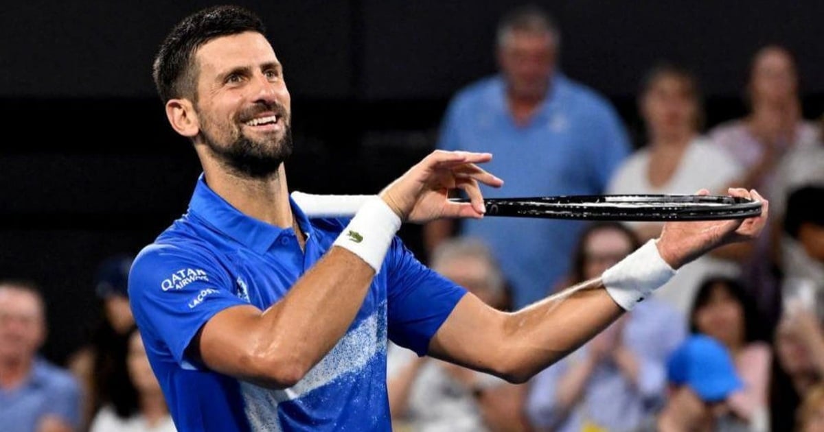 Djokovic avanza con facilidad a cuartos de final del Brisbane International 2025