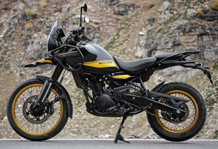 Fotos de la Royal Enfield Himalayan 450 2024 antes del lanzamiento (imagen 1)