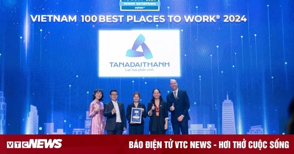 Tan A Dai Thanh ได้รับเกียรติให้เป็นหนึ่งใน 100 สถานที่ทำงานที่ดีที่สุดในเวียดนามประจำปี 2024