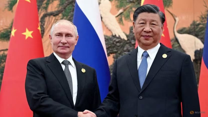 Herr Putin lobt die hochtechnologische militärische Zusammenarbeit zwischen Russland und China. Foto 1