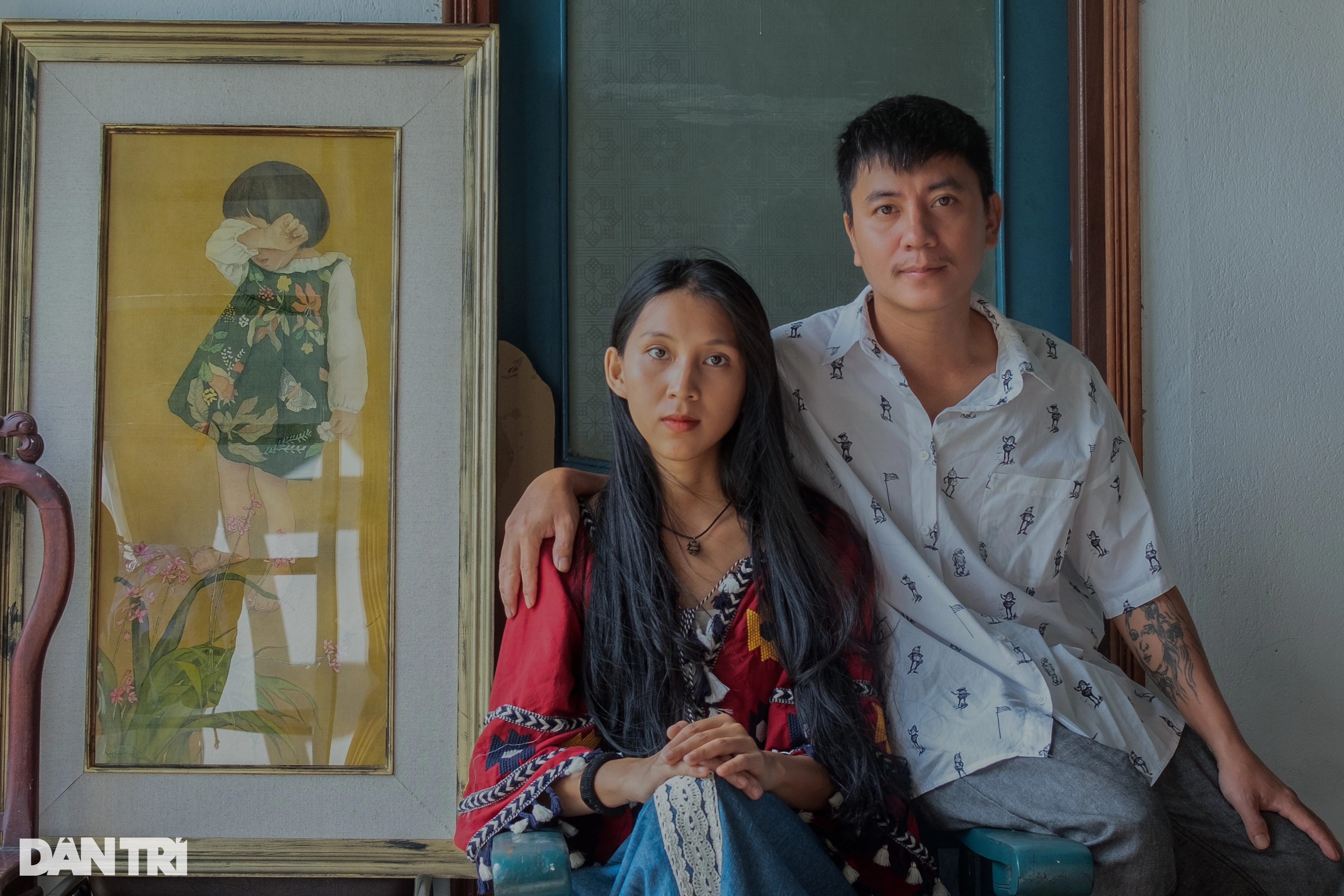 La historia de una pareja de jóvenes artistas en Quang Nam