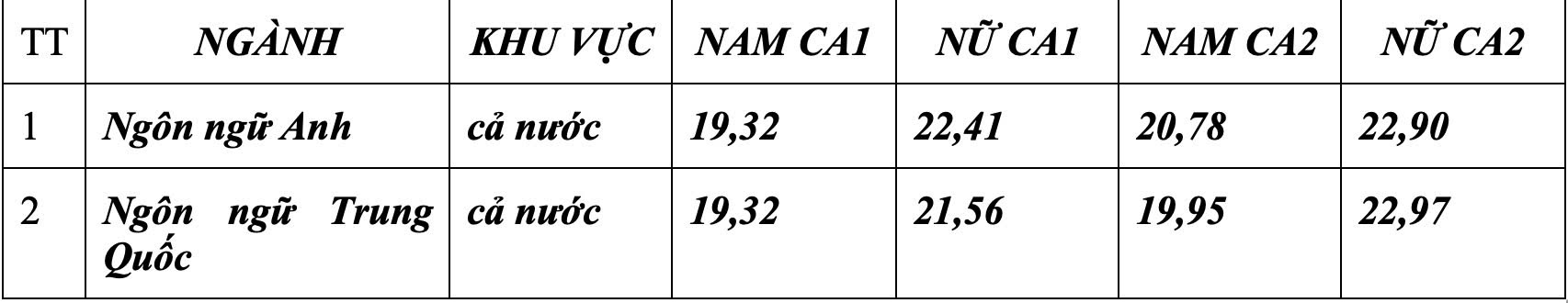 International Academy benchmark. Photo: Huong Giang