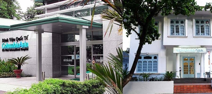 Bệnh viện Quốc tế Columbia Asia Gia Định. Ảnh: Bệnh viện cung cấp