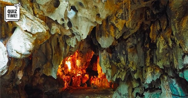 ¿En qué provincia se encuentra la cueva asociada con la leyenda de Thach Sanh rescatando a la princesa?