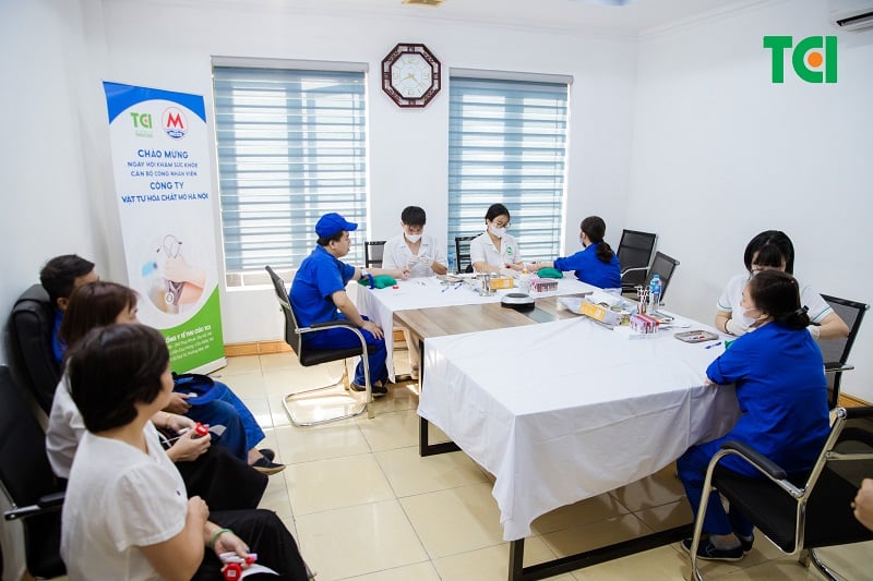 sampling test Hanoi mining chemical materials company