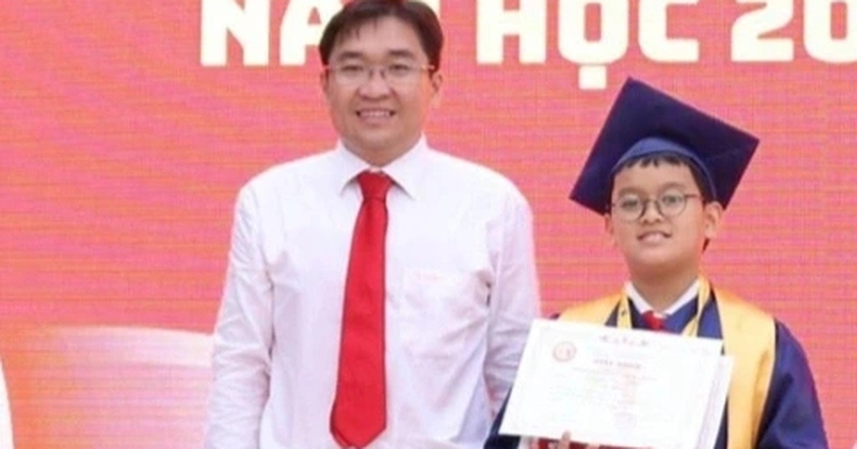 Valedictorian ថ្នាក់ទី៦ នៅសាលា Tran Dai Nghia ទទួលបានពិន្ទុ 96.5/100