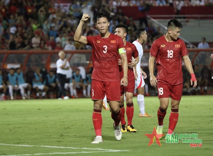 Vietnamesisches Team besiegt Hongkong (China) mit 1:0