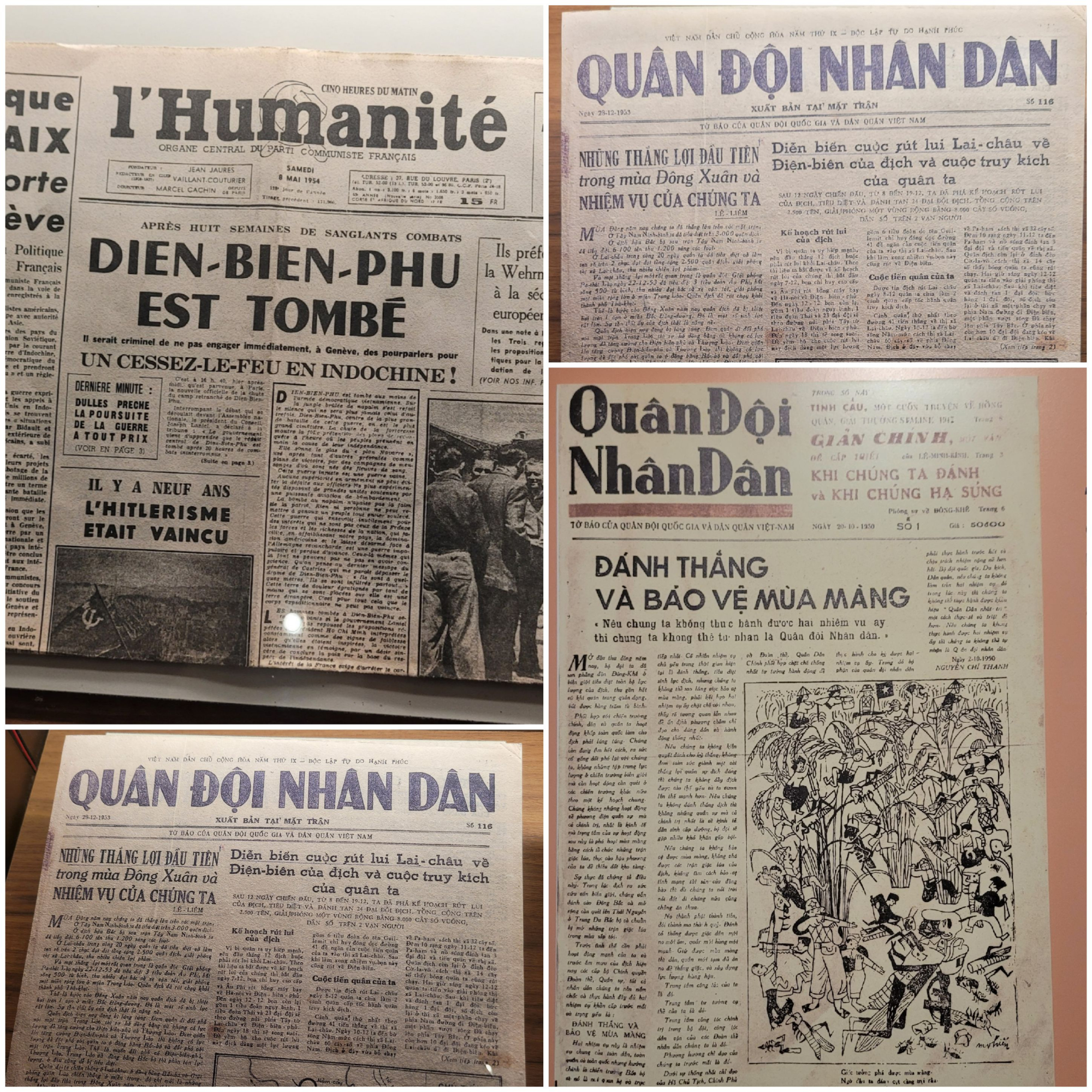 Explore valuable documents about Dien Bien Phu campaign at Vietnam Museum of Ethnology, photo 1