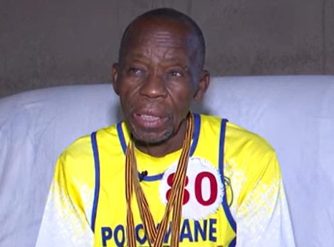 Ông Mosehla tham gia Comrades Marathon 2023. Ảnh: Running Magazine