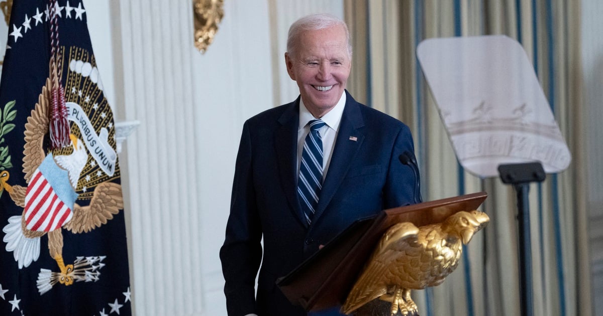 Mr. Biden believes he can still defeat Mr. Trump if he continues to run for president.