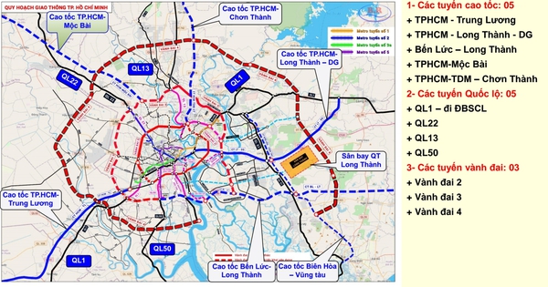 Los inversores discuten planes para realizar cinco proyectos BOT para ampliar las puertas de entrada a la ciudad de Ho Chi Minh