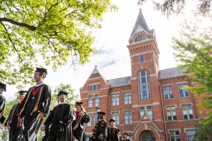 Students of Heidelberg University, one of the oldest universities in Germany, at their graduation ceremony, 2023. Photo: Heidelberg University Fanpage