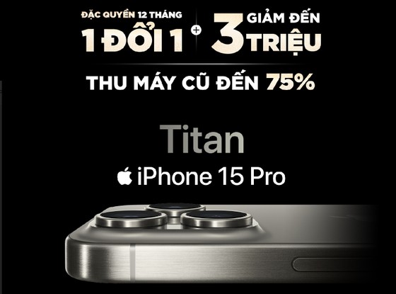 FPT Shop với chính sách ưu đãi iPhone 15