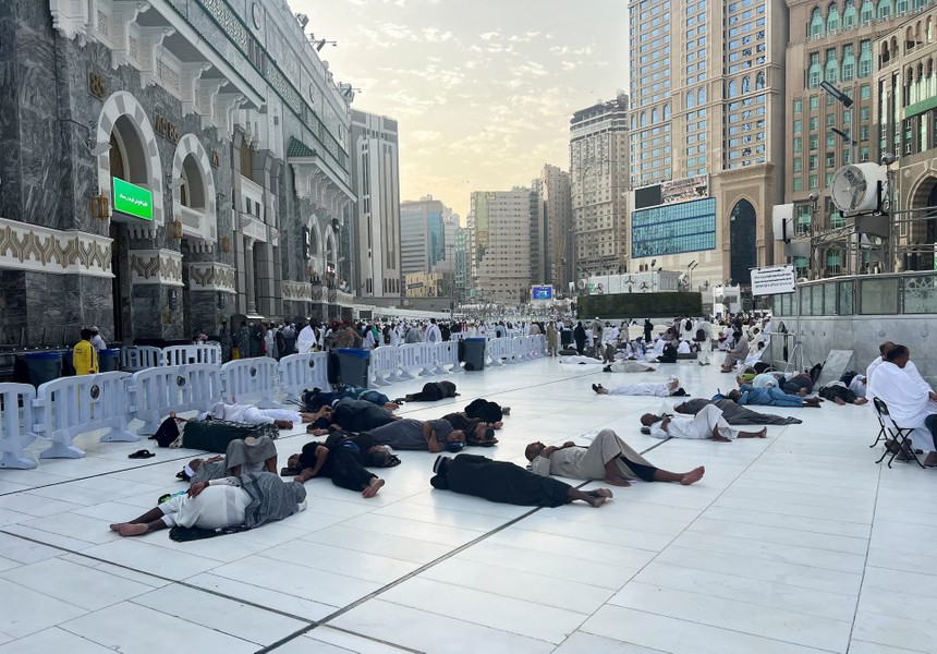 Toàn cảnh lễ hành hương Hajj của tín đồ Hồi giáo về thánh địa Mecca- Ảnh 11.