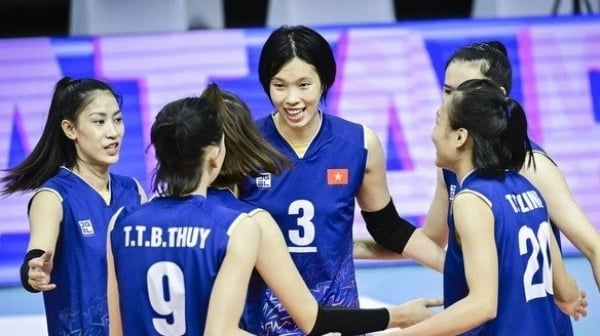 L'équipe féminine de volley-ball du Vietnam rentre chez elle et s'entraîne pour se préparer aux 19e Jeux asiatiques