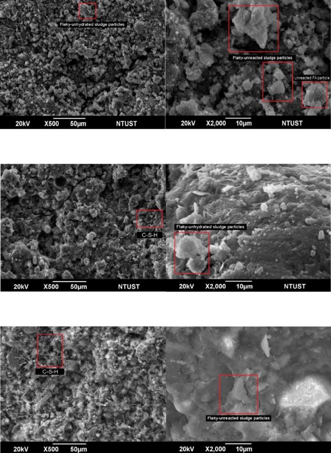 ภาพกล้องจุลทรรศน์วัสดุ CLSM ของทีมวิจัย ภาพ : NVCC