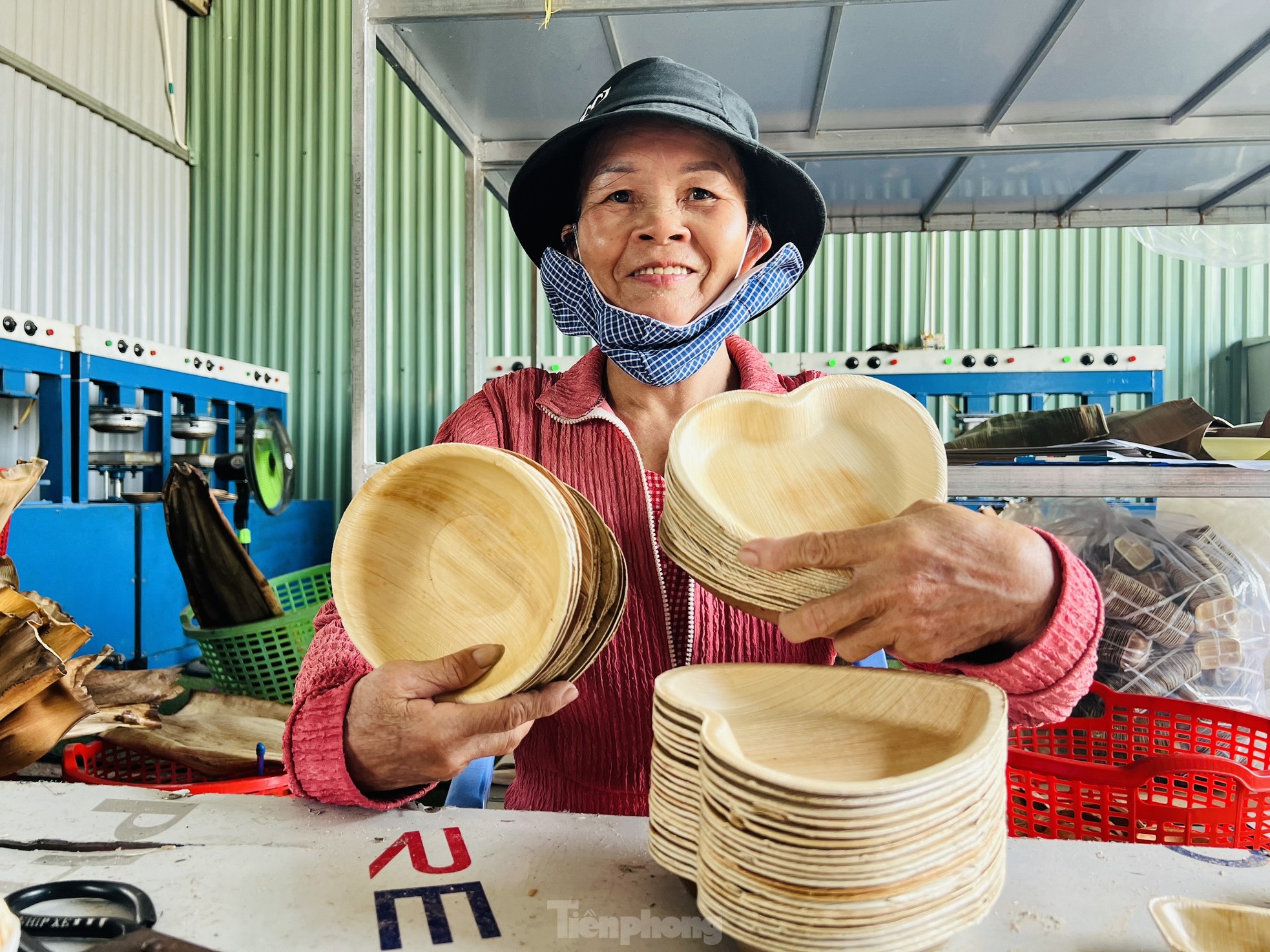 Biến phế phẩm mo cau thành hàng xuất khẩu ảnh 12