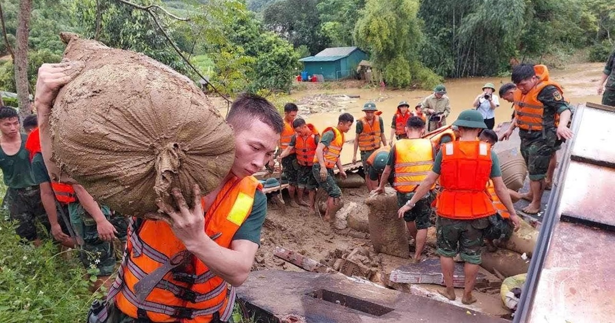 The North suffered heavy damage in historic floods