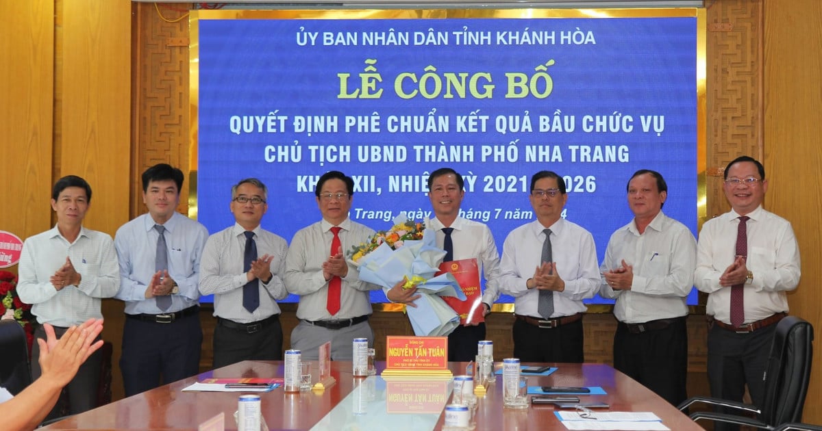 Ông Trần Minh Chiến giữ chức Chủ tịch UBND TP. Nha Trang