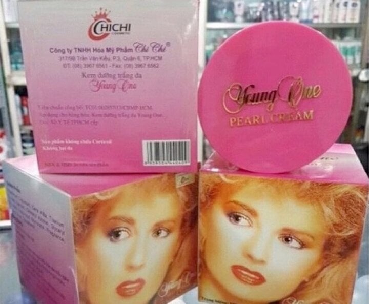 Young One skin whitening cream is suspended from circulation, recalled and destroyed.