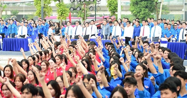 A feast for the eyes with the parade demonstrating the strength of the capital's youth