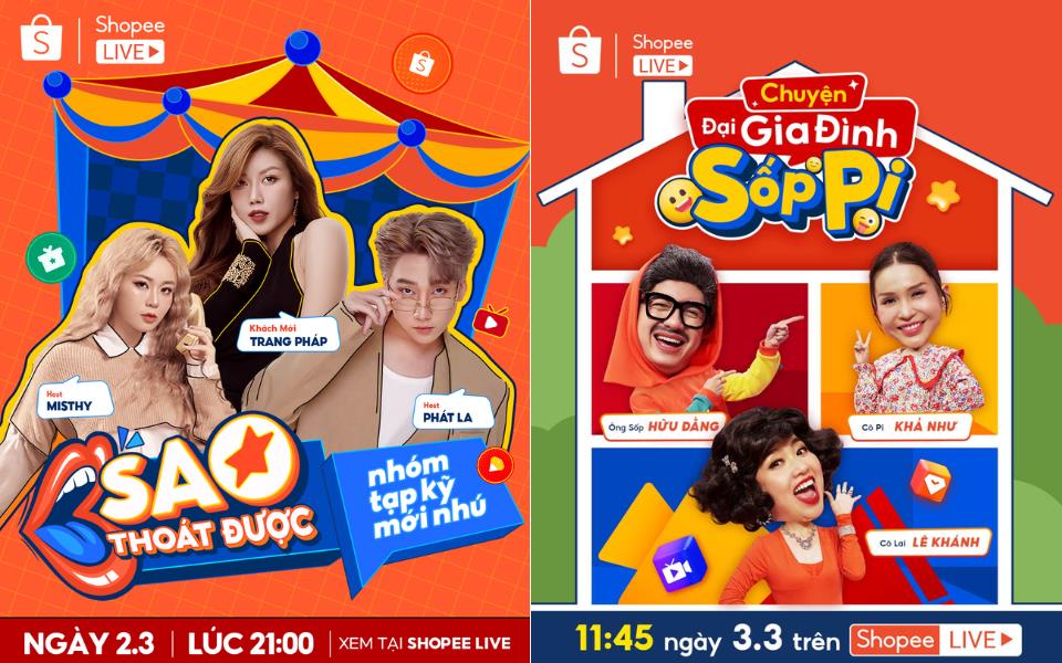 3.3 Shopee Live Siêu Sale - Sale lớn đầu tiên mở ra “vũ trụ” mua sắm giải trí bùng nổ đầu năm 2024- Ảnh 2.