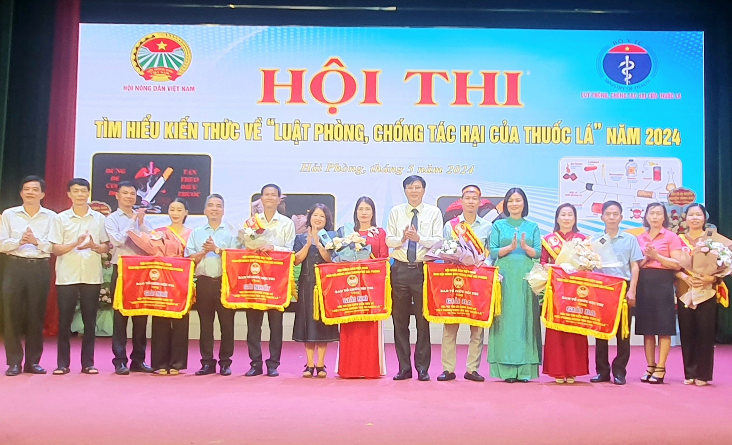 Hội Nông dân Hải Phòng tổ chức Hội thi tìm hiểu kiến thức về Luật phòng, chống tác hại của thuốc lá năm 2024- Ảnh 2.